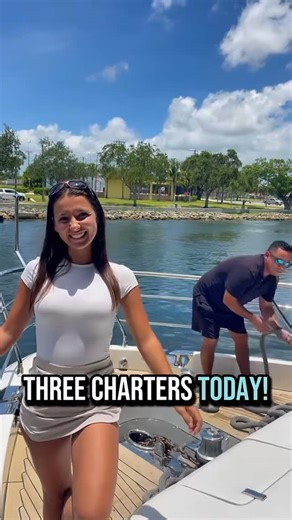 ANNA DYN on Instagram: "No days off! 😂💪🏼🛥️ #yachts #kosyachts #yachtcrew #yachtcharters #stewardess #captain #firstmate #azimut #miamicharters #miamiyachts #yachtstew #yachts #yachtlife"