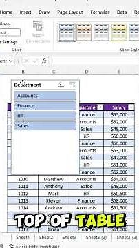 🔥 New Slicers Function In Excel | Filter Your Data Instantly Like Never Before! 🚀