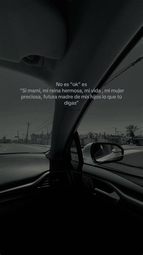 Decir 'Si Mami' en lugar de 'Ok'