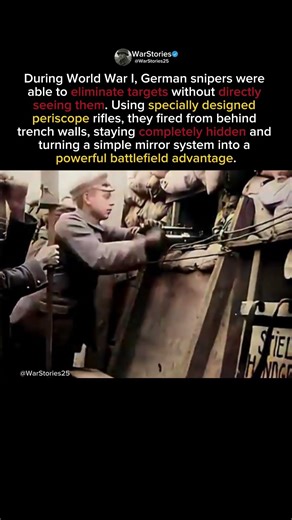 The WWI “Invisible Sniper” Trick 😳 #shorts