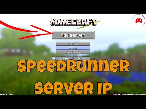 Minecraft Speedrunner Server IP Address