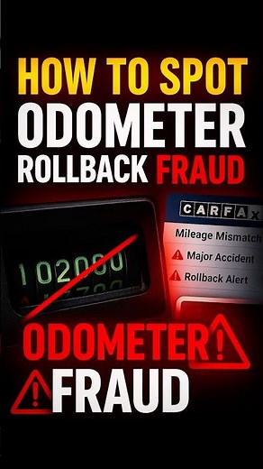 The Easiest Way to Catch Odometer Rollback Fraud!