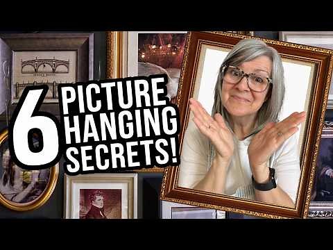 6 Easy Picture Hanging Hacks You'll Wish You Knew Sooner!