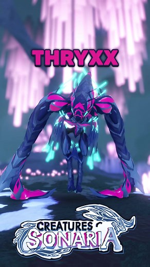 Thyrxx emerges into Sonaria as the newest Shadow Artifact creature dropping this Friday! What do you think of this insect-like alien? 🐛👽 Play Creatures of Sonaria on Roblox through the link in our bio! #CreaturesofSonaria #Roblox #CreaturesofSonariaRoblox #Robloxfyp #fyp #TwinAtlas #TwinAtlasRoblox