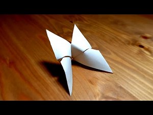 Pillangó Hajtogatása (Origami)