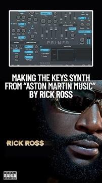 Synth Remake Tutorial: Rick Ross - Aston Martin (Keys)