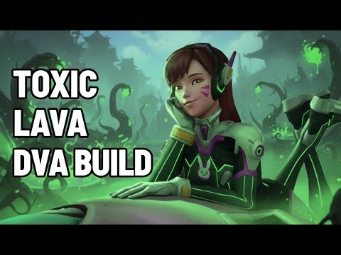 DVA Toxic Lava Build is BROKEN (OW2 Stadium)