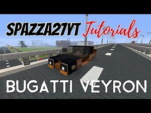 Minecraft Bugatti Veyron Tutorial