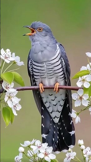 봄꽃 위의 뻐꾸기 울음소리 🌿 마음이 편안해지는 자연 힐링 #birdsong #nature #healing