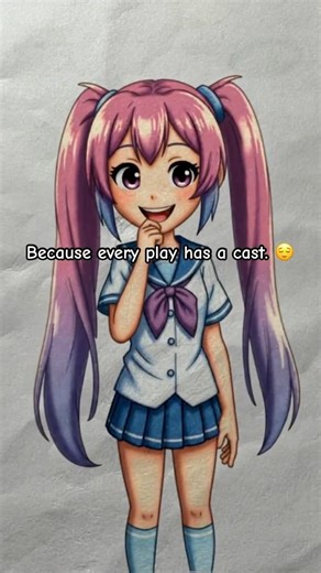 Do you get the joke? 🤔 if not what about my drawing?? #fun #joke #fypシ #art #drawing #anime