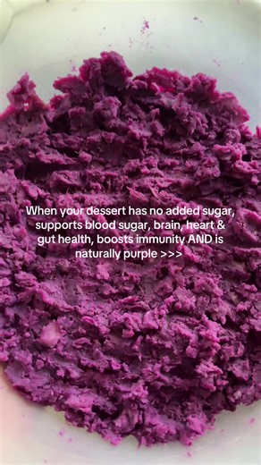 Delicious Purple Potato Dessert Recipe