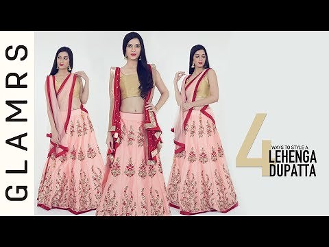 4 Gorgeous Ways To Drape A Lehenga Dupatta To Give It A New Look!