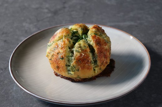 Korean-Style Cream Cheese Garlic Bread