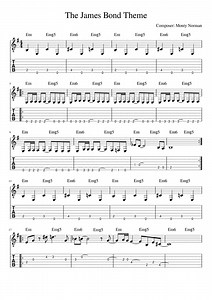 The James Bond Theme
