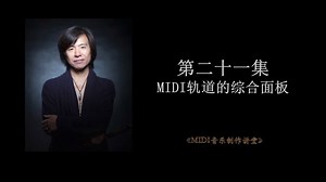 2016《菜鸟变凤凰Cubase Elemens 8》21、MIDI轨道的综合面板