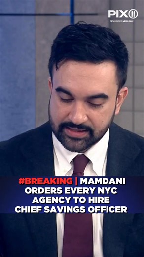 #BREAKING | Mayor Zohran Mamdani signed his executive order exclusively on PIX11, directing all city agencies to help close a $12B budget deficit. Click the link in the comments to learn more | PIX11
