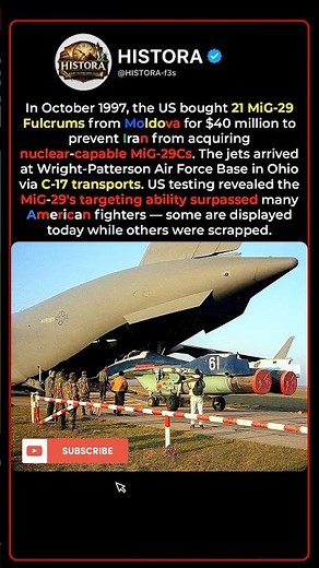 Why America Secretly Bought Soviet MiG-29 Fighters 🤯