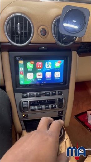 Porsche Boxster Radio Demo 🔥 | Apple CarPlay Upgrade