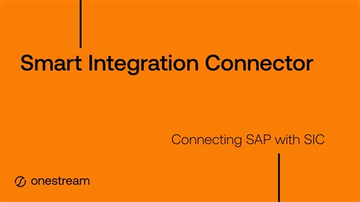 Smart Integration Connector: Connecting SAP with SIC