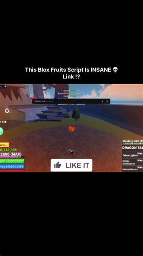 Blox Fruits Script 😳 (NO KEY) | Auto Farm, Mastery Farm, Auto Dungeon, Max Level, Magnet & MORE #roblox #robloxfyp #bloxfruits #bloxfruit #ios #android #pc