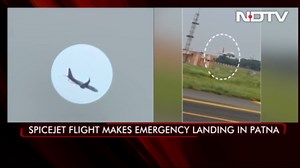 Video: SpiceJet Plane's Engine Catches Fire, Makes Emergency Landing |