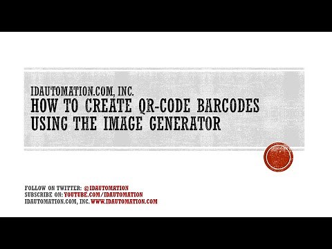 How to Create #QR-Code Barcodes with the QR Code Image Generator
