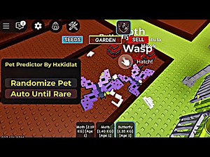 I Hatched BUTTERFLY Using Egg Randomizer 🦋 NEW! Grow a Garden Script (Showcase)