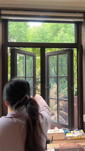 This is my favorite mesh fabric#foshan #aluminium #fyp #factory #windows