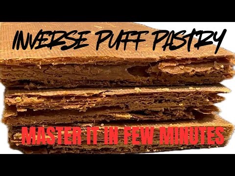 Inverted Puff Pastry | Flakiest French Dough Method