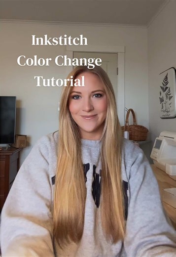 Tutorial de cambio de colores en Inkstitch fácilmente