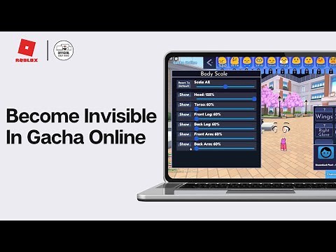 How To Become Invisible In Gacha Online Roblox (2024 GUIDE)