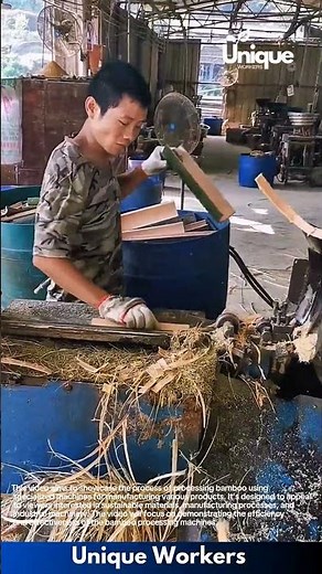 Bamboo processing: how bamboo is transformed with machines
