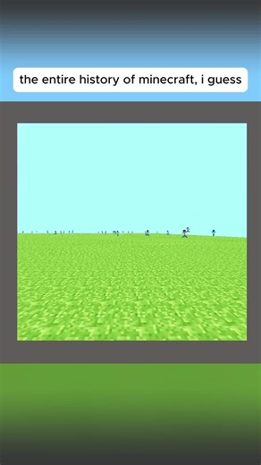 the entire history of minecraft, i guess-1 | minecraft