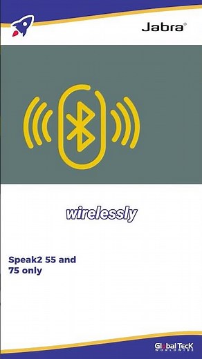 Wired or Wireless Here’s How to Connect the Jabra Speak2 Series Speakerphone! #shorts