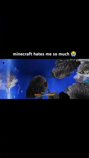 WHY IS IT ALWAYS ME 😭 #minecraft