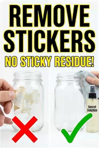 How to Remove Stickers Without Sticky Residue