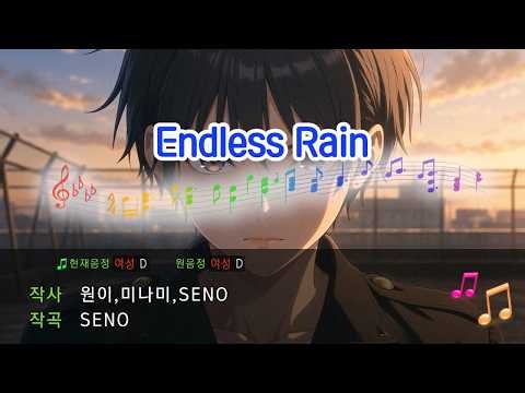 Endless Rain - 크로우즈 거제로 ED (Karaoke Ver.)