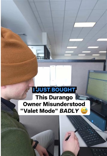 A simple button led to a massive misunderstanding. Sometimes tech sounds cooler than what it actually is. #durango #carfeatures #valetmode #cartechnology #funnydeal