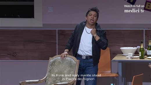 Discover Puccini’s only opera buffa and the final part of the Il trittico triptych, Gianni Schicchi! Wealthy Buoso Donati dies, but not before having disinherited his entire family. Upon this revelation, the family calls on Gianni Schicchi to act as Buoso Donati. Although he refuses at first, his daughter Lauretta begs him after falling for Rinuccio, a member of the Donati family. Watch Rinuccio's aria "Firenze è come un albero fiorito," performed by Iván Ayón-Rivas! https://bit.ly/3SyYPIw | med