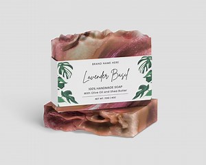 Professional Soap Labels Template, Printable Handmade Soap Label Design, DIY Soap Packaging and Branding Solution, Canva Soap Wrap Labels - Etsy
