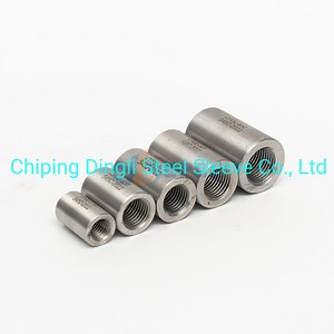 [Hot Item] Threaded Rebar Mechanical Splicing Connector Coupler in Building Material Rebar Coupler