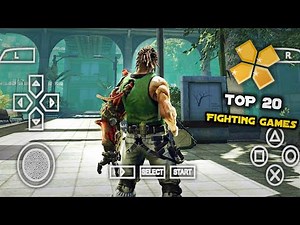 Top 20 PSP Fighting Games For Android PPSSPP HD || All Time Best