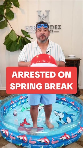 What Happens If You Get Arrested on Spring Break? 😬 #texas #viral #lawyer #tx #law