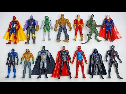 Koleksi Figure Super Hero | Review Figure Avengers dan DC, Thor, Spiderman Miles Morales, Aquaman,