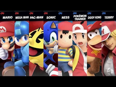 Super Smash Bros. Ultimate - Team Legends vs Team Red Cap