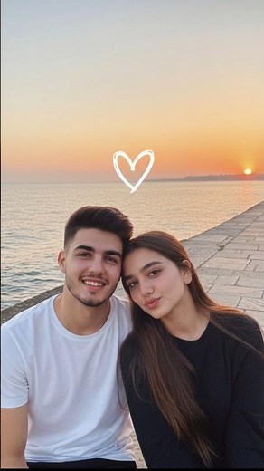 Trending Gemini Couple photo editing with Sunset | Instagram Viral couple Photo Editing Prompts
