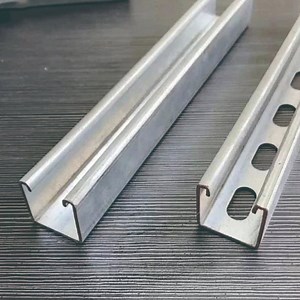 [Hot Item] Heavy Duty Slotted Steel Channel C Channel Cantilever Bracket Wall Mount Bracket
