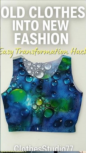 Old Clothes into New Fashion | Easy Transformation Hack