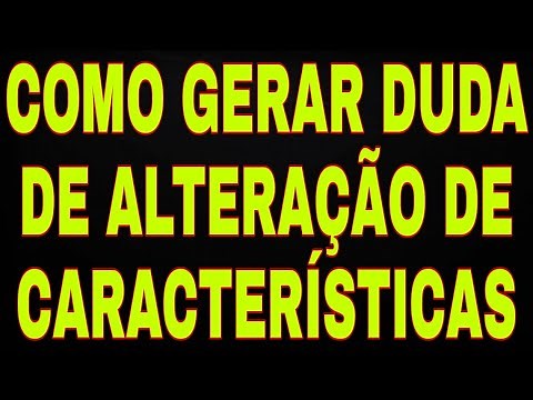 COMO GERAR DUDA DE ALTERAÇÃO DE CARACTERÍSTICAS DETRAN RJ