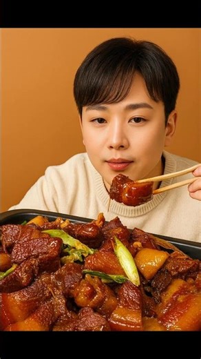 🔥FIRE-SEARED BRAISED PORK — Insane Wok Flames, Crazy Flavor! 🍖🔥 #foodvlog #food #delicious #foodie